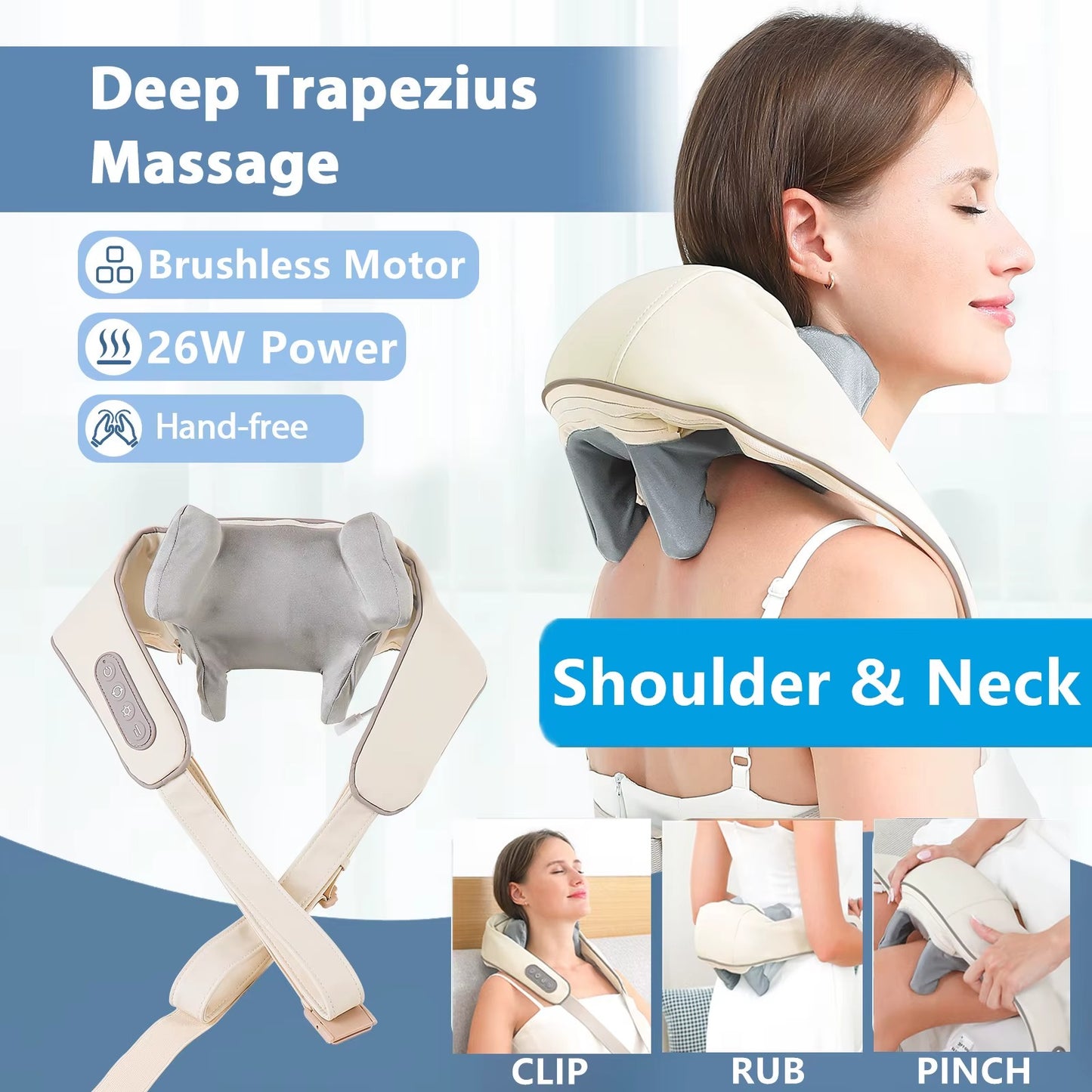 3d Kneeding Massage SKU: KMP-BLK-HAE-ZAM